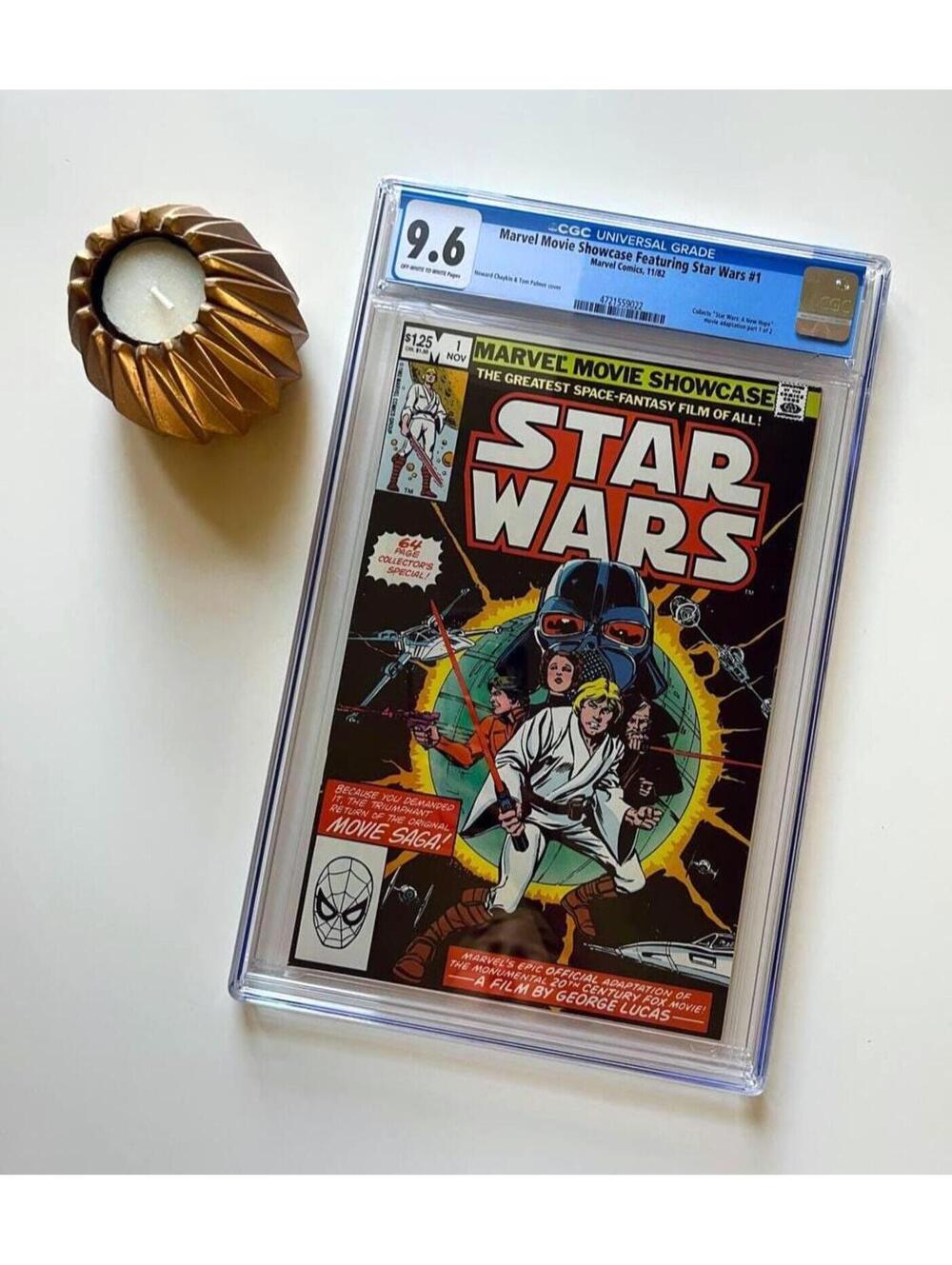 Marvel Movie Showcase Star Wars #1 CGC 9.6 1982 A New Hope - Graded Comic